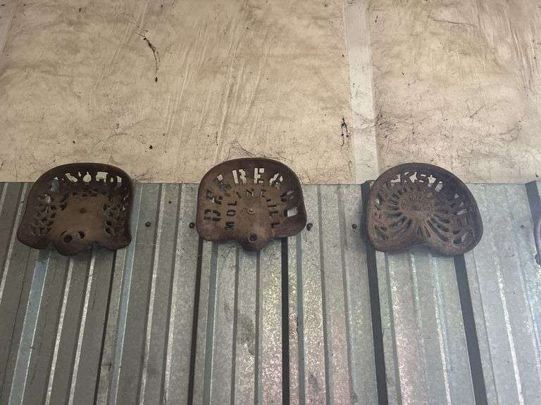 (3) Cast Iron Seats image