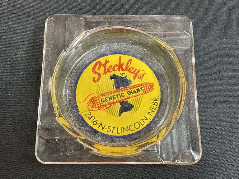 (2) Steckley's Ashtray + Razor Blade