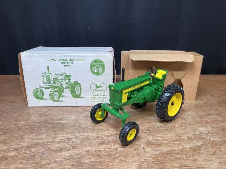 1/16 John Deere 720 Hi-Crop 1990 2 Cylinder NIB Ertl image