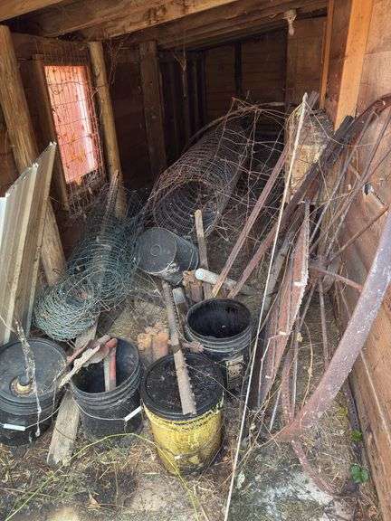 Contents of Chicken Coop