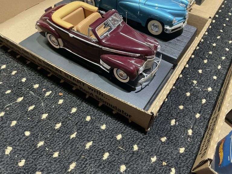 2 Flats of Model Cars