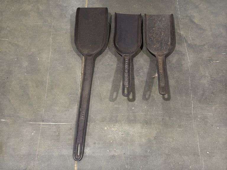 Cast Iron Train Caboose Coal Shovels image