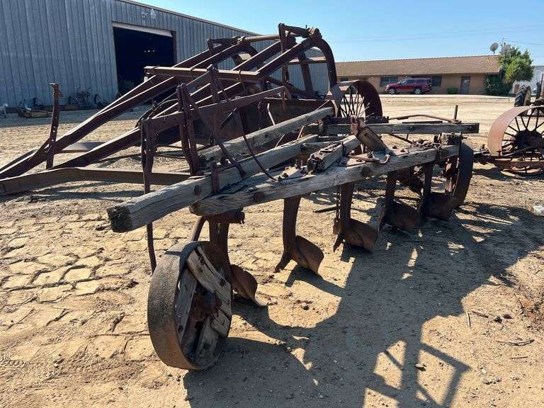 Stockton 5 Bottom Wood Beam Plow image