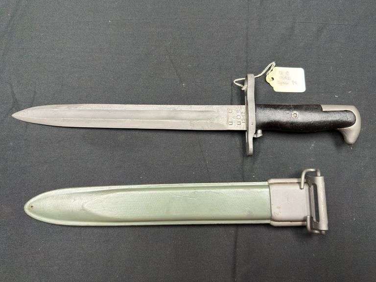 US Model 1905E1 UC Bayonet w/Scabbard image