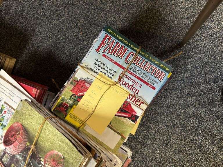 Iron Age, Old Abe News, and Farm Collector Magazines