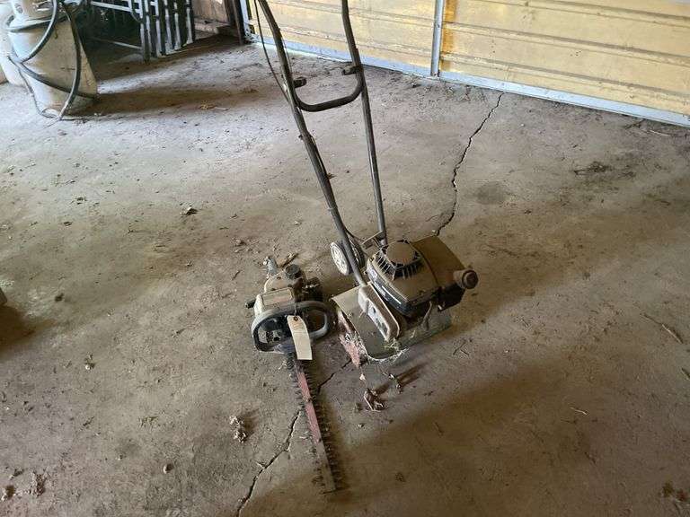Auger and Chainsaw