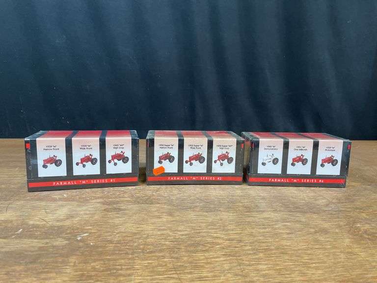 (3) 1/64 Farmall M Sets NIB Ertl image