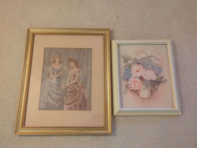 (2) Pieces Framed Art