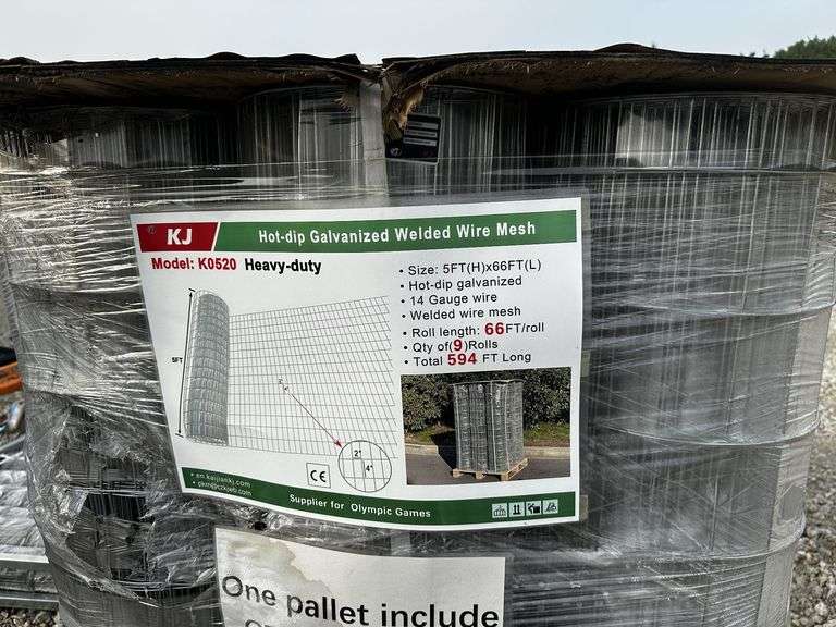 1 (5 X 66 Ft) Hot-dip Galvanized Wire Mesh image