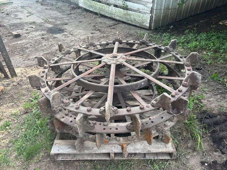 (2) Oliver Steel Wheels and Extensions image