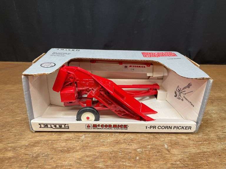 1/16 McCormick Corn Picker Special Edition NIB Ertl image