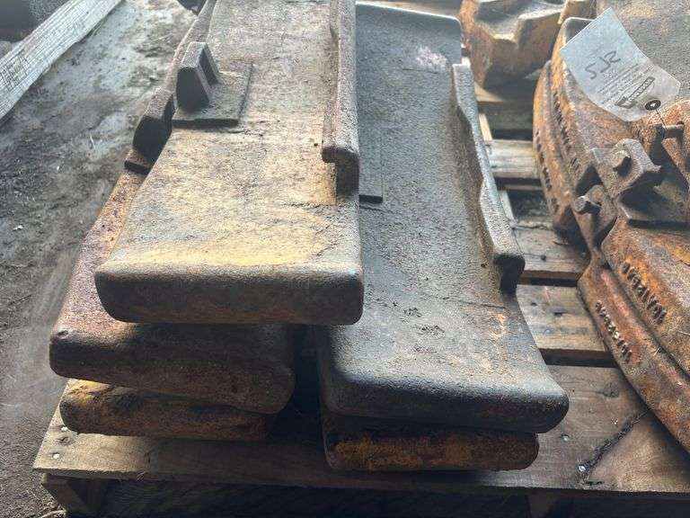(5) Minneapolis Moline Front Slab Weights image