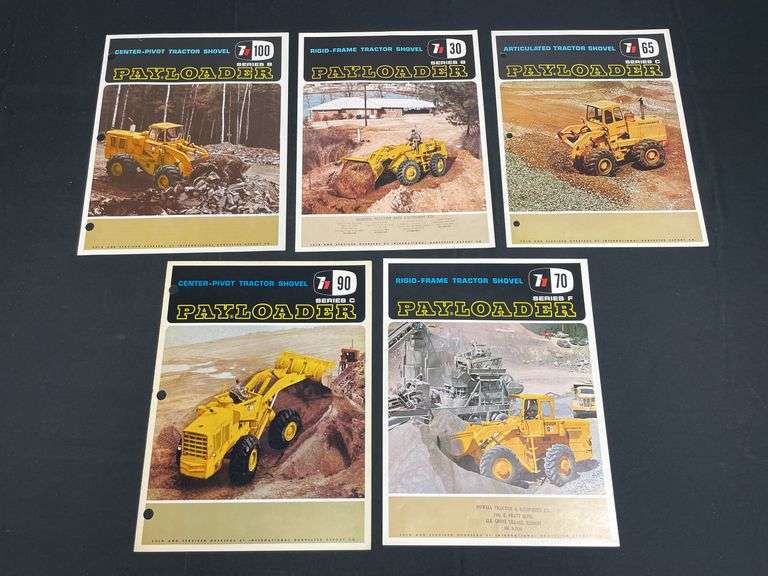 (5) IH Pay Loader Sales Literature image