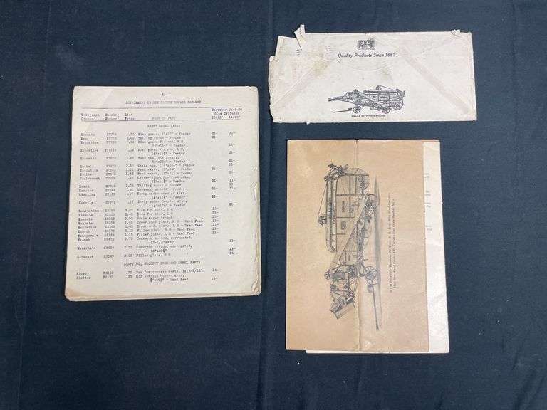 (3) Belle City Mfg. Co. Literature