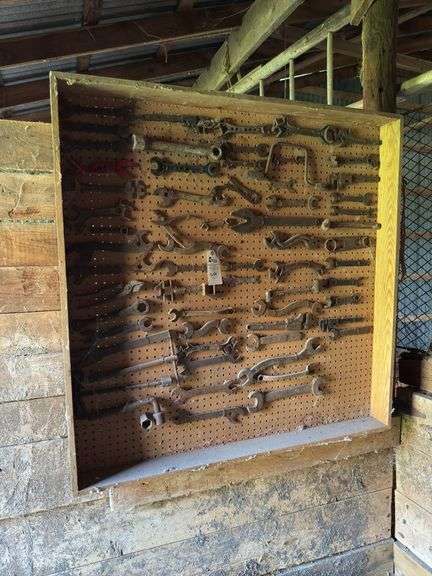 Antique Wrench Assortment image