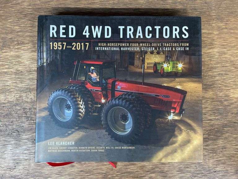 Red 4wd Tractors Book image