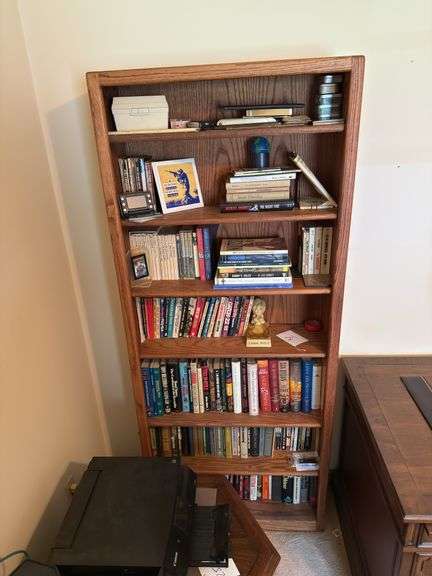 Bookshelf and Contents (Books and Decor) image