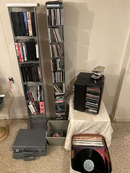 Music/VHS Lot
