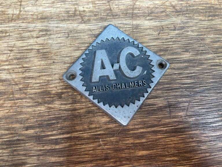 (2) Allis Chalmers Badges