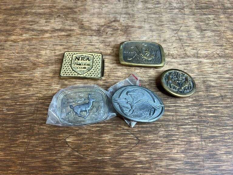 (5) Belt Buckles