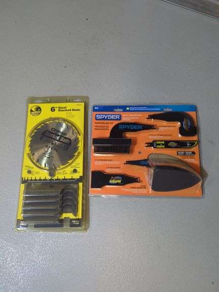 Spyder Remodeling Kit and 6" Stell Stacked Dado image