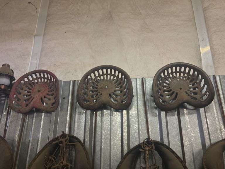 (3) Cast Iron Seats image