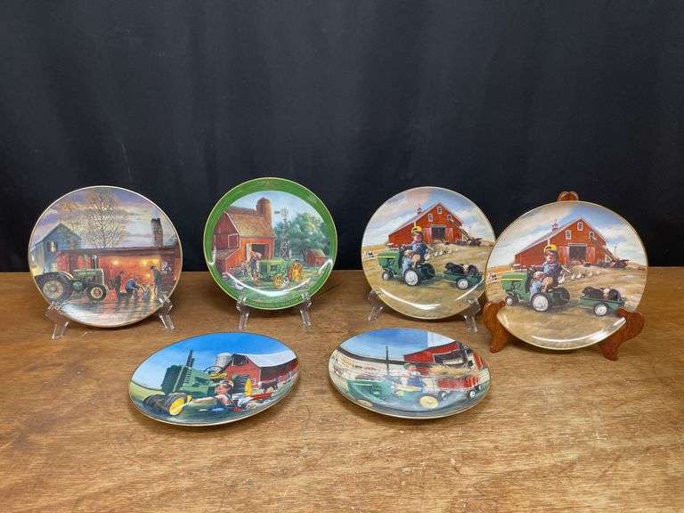 (6) John Deere Plates image