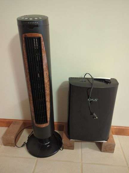 Idylis HEPA Air Filter and Features Comfort Fan image