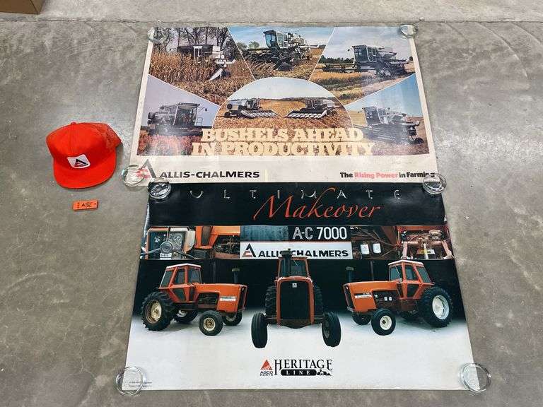 (4) AC Posters, Hat, Whistle image