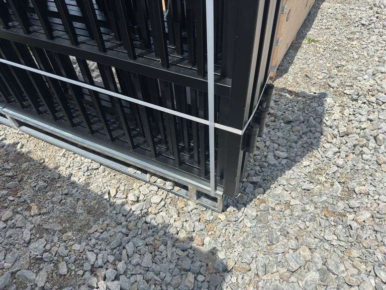 Metal Farm Driveway Gate 7 X 20 Ft 2 Pieces