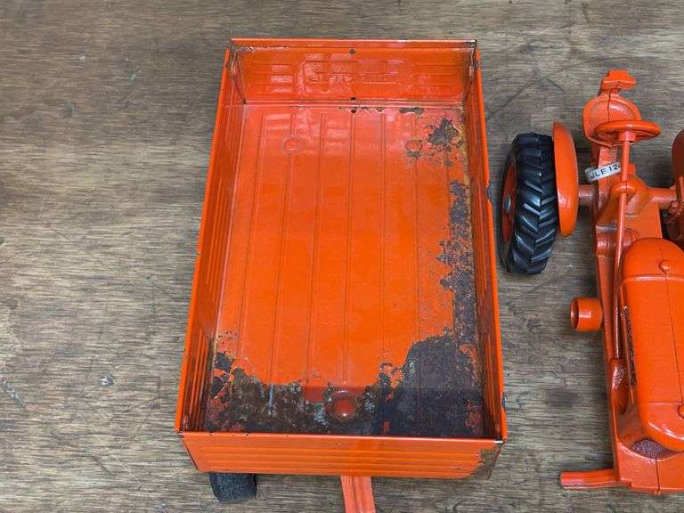 (3) 1/16 AC Tractors + Wagon
