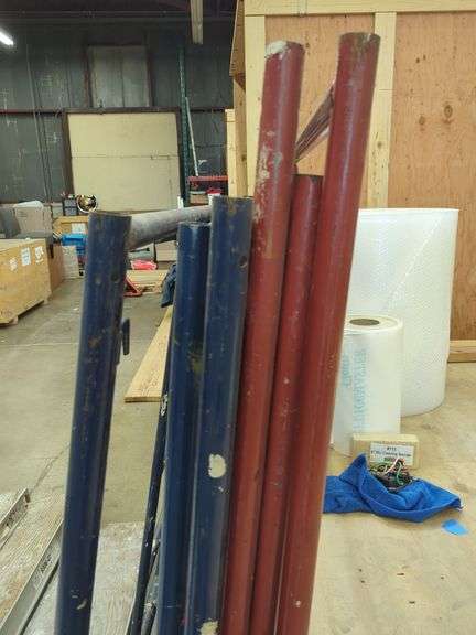 Scaffolding and Planks Lot