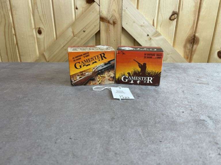2 Boxes Gamester No. 5 & 6  20 Gauge image