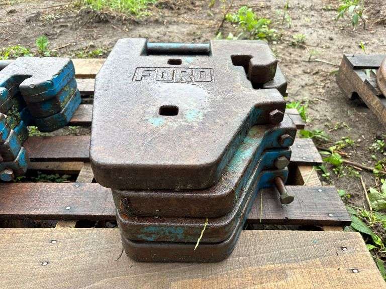 (4) Ford Suitcase Weights image