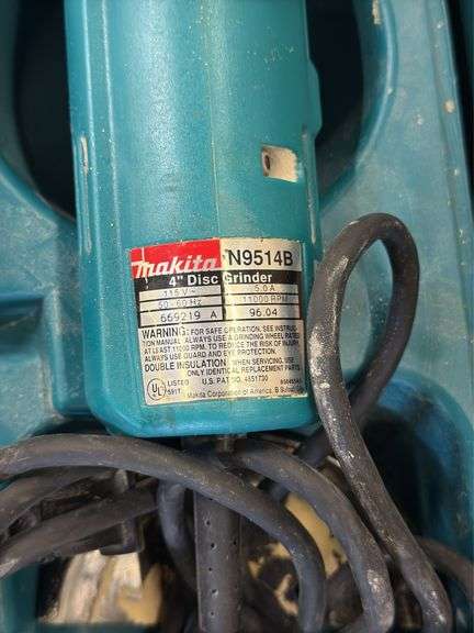 Makita Disc Grinder and Drill