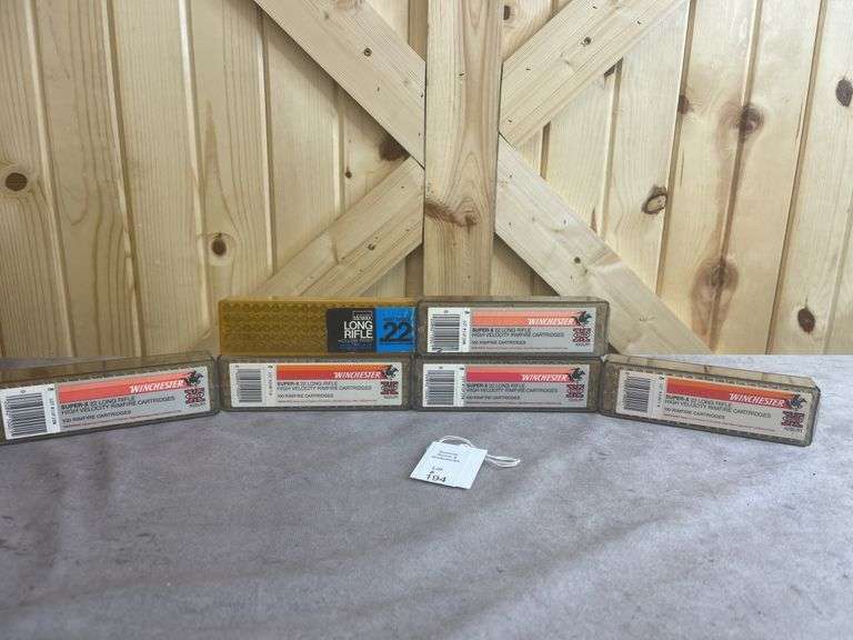 4 Boxes Winchester & 1 Box Ward .22 LR image