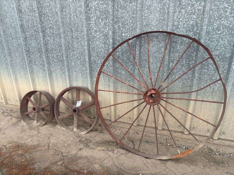 (3) Pulleys and Steel Wheels image