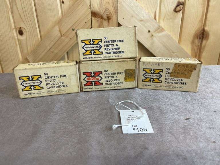 4 Boxes Winchester 100 & 145 Gr. 9mm & 38 Specia image