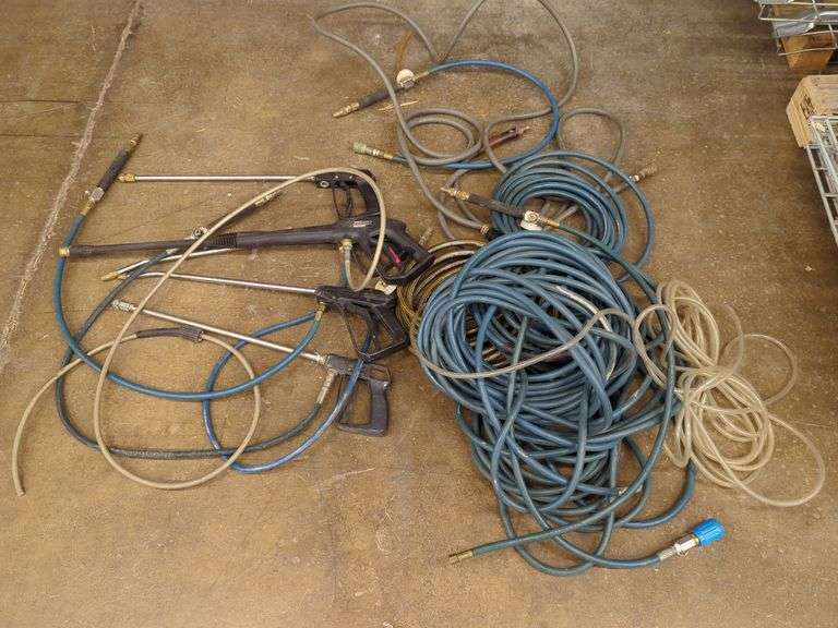 Pressure Washer Hoses and Wands Lot