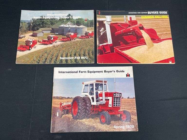 (3) IH Farm Equipment Buyers Guides image