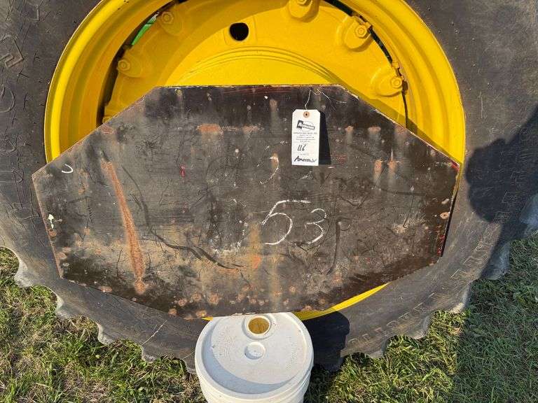 French Amoroux Bros Ag Machines Sign
