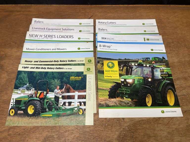 (11) John Deere Tractor Sales Literature image
