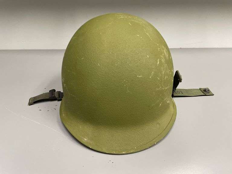 US Military Helmet w/Shell Liner & Chinstrap image