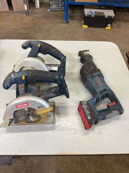 2 Ryobi Rip Saws and a Bosch Sawzall