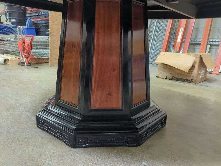 Furniture - 5.5 Ft Table with Glass Top