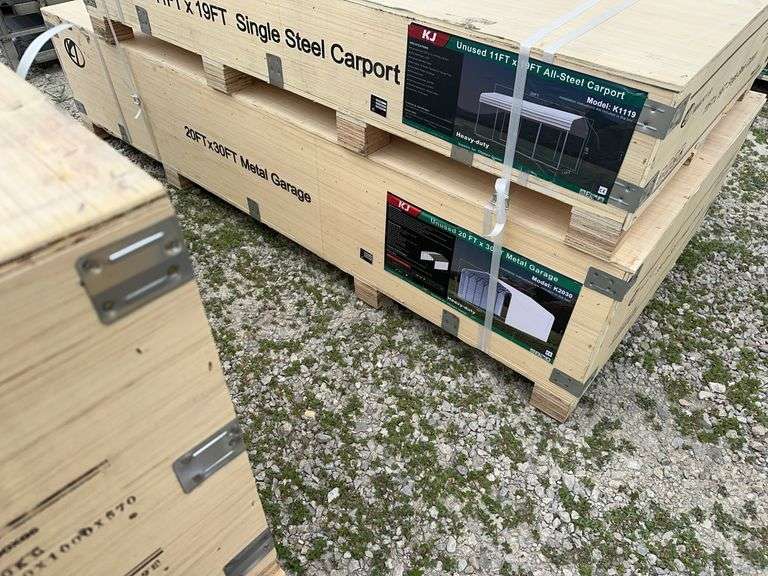 20 X 30FT Metal Garage