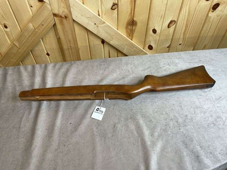 One Piece Hardwood  Gun Stock image