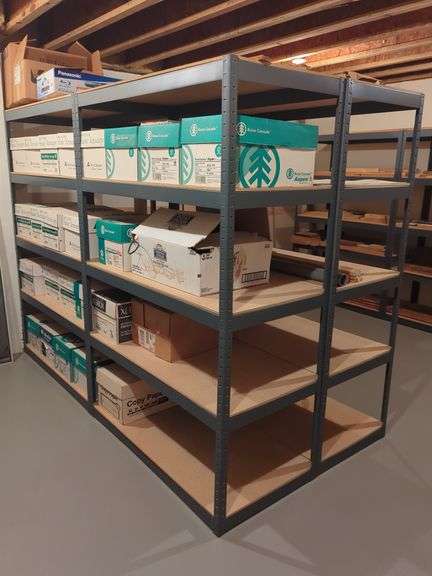 (4) Shelves - 6' x 4' x 2'