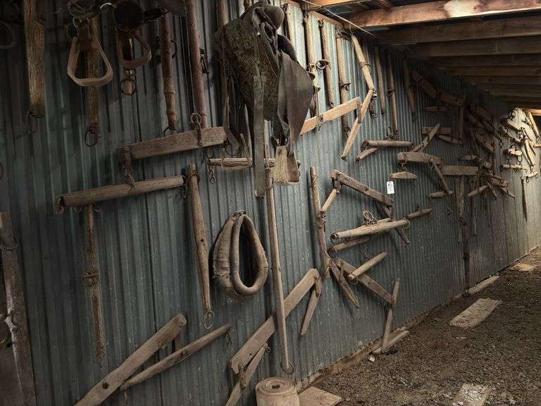 Contents West Wall Machine Shed Lean To image