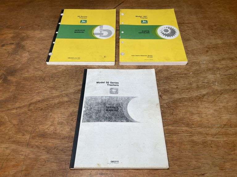 (3) John Deere Tractor Manuals image